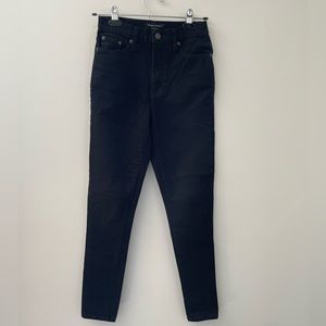 Banana Republic high rise black skinny jeans